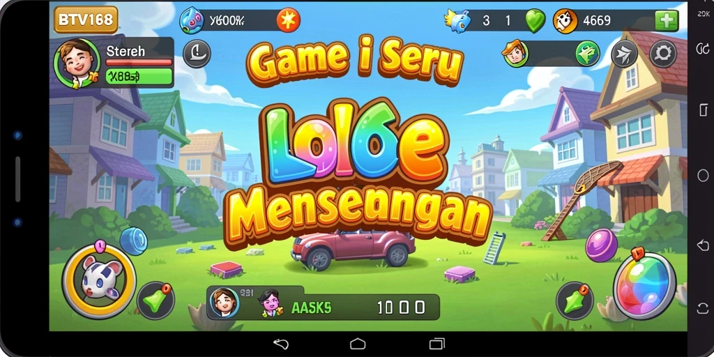 Tampilan gameplay BTV168 yang unik dan menarik dalam mode Idle.