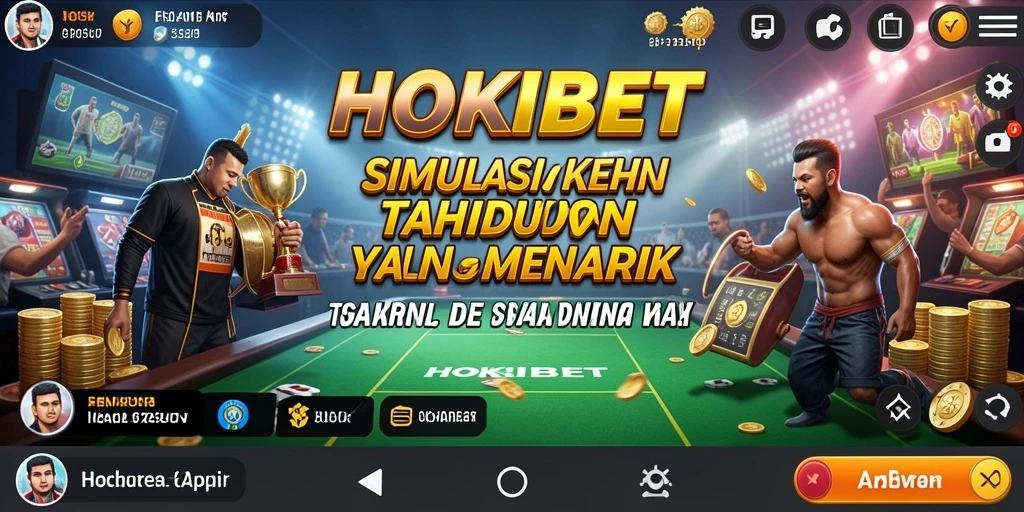 Tampilan gameplay HOKIBET yang menarik dan interaktif.