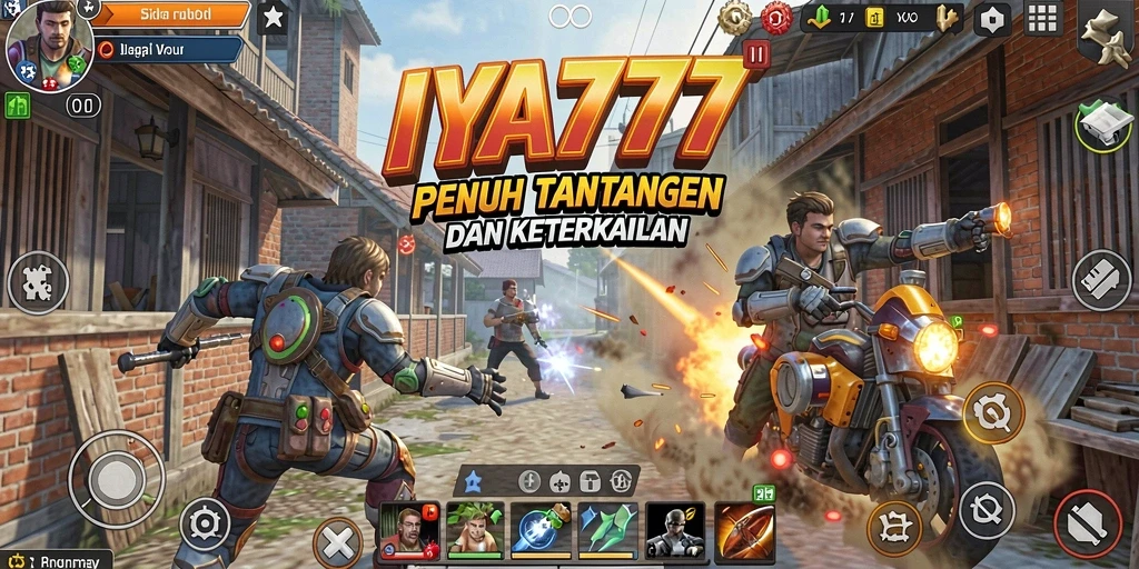 Tampilan gameplay IYA777 yang mendebarkan dan penuh aksi.