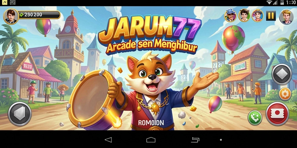 Tangkap gambar seru dari gameplay JARUM77 dalam aksi arcade.