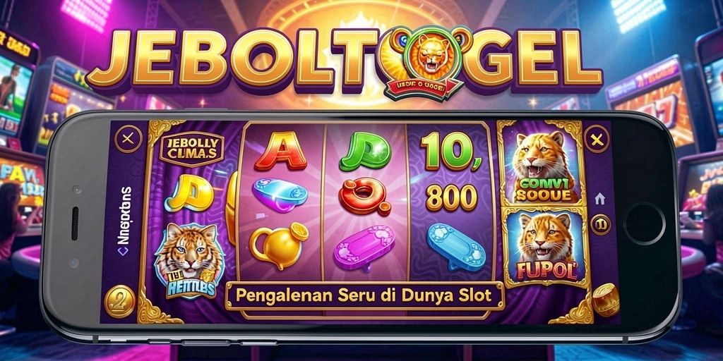 Screenshot JEBOLTOGEL menampilkan gameplay Slot yang mengasyikkan dan seru.