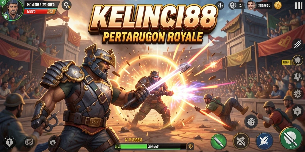 Screenshot KELINCI88 menampilkan aksi seru dan gameplay Battle Royale.