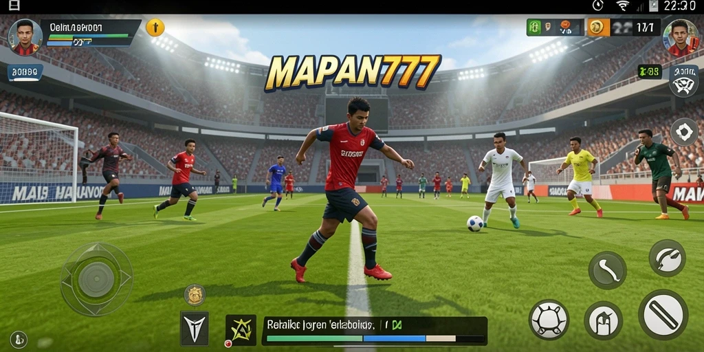 Screenshot gameplay MAPAN777 menampilkan keseruan olahraga yang seru.