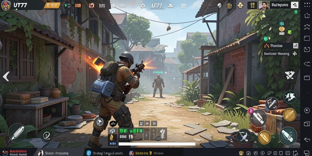 Gameplay strategi yang menantang dan menarik di UT77.